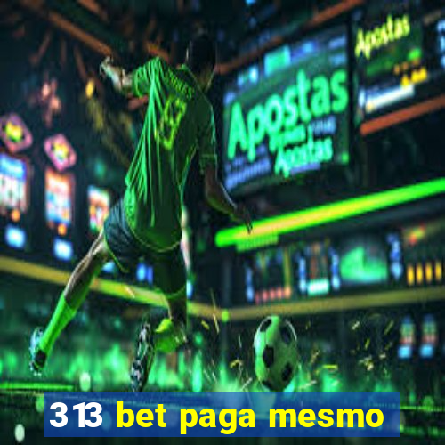 313 bet paga mesmo